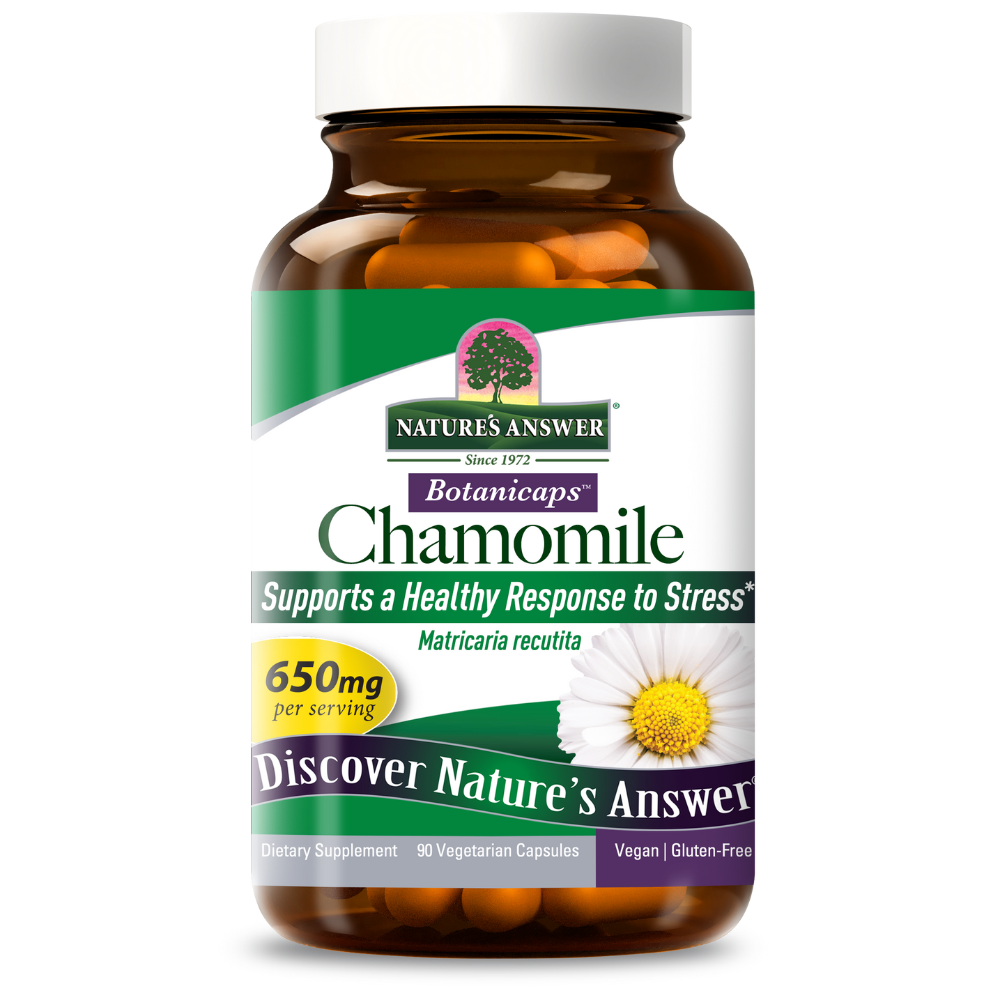 Chamomile Flower 650mg 90ct