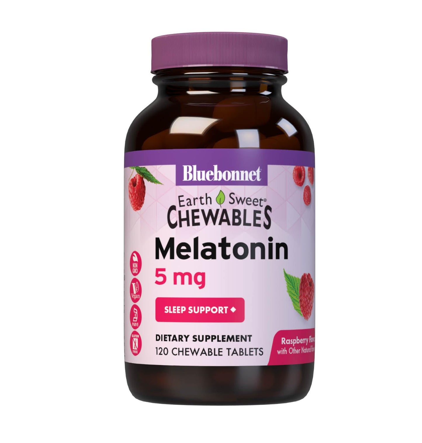 Melatonin Chewable Raspberry 5mg 120ct