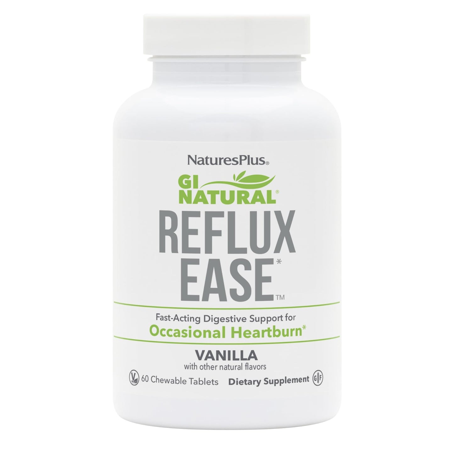Reflux Ease™ Chewable Vanilla 60ct