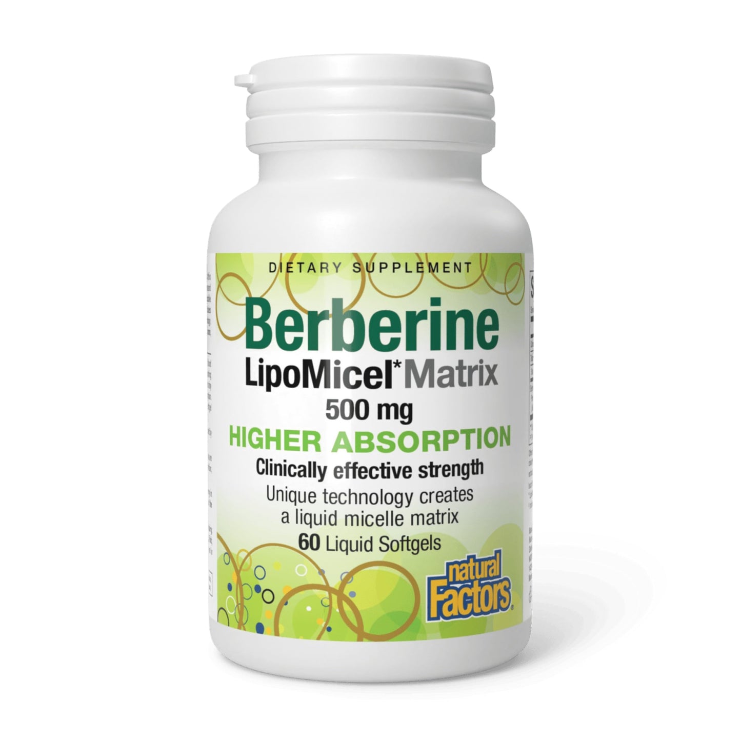 Berberine LipoMicel Matrix 500mg 60ct