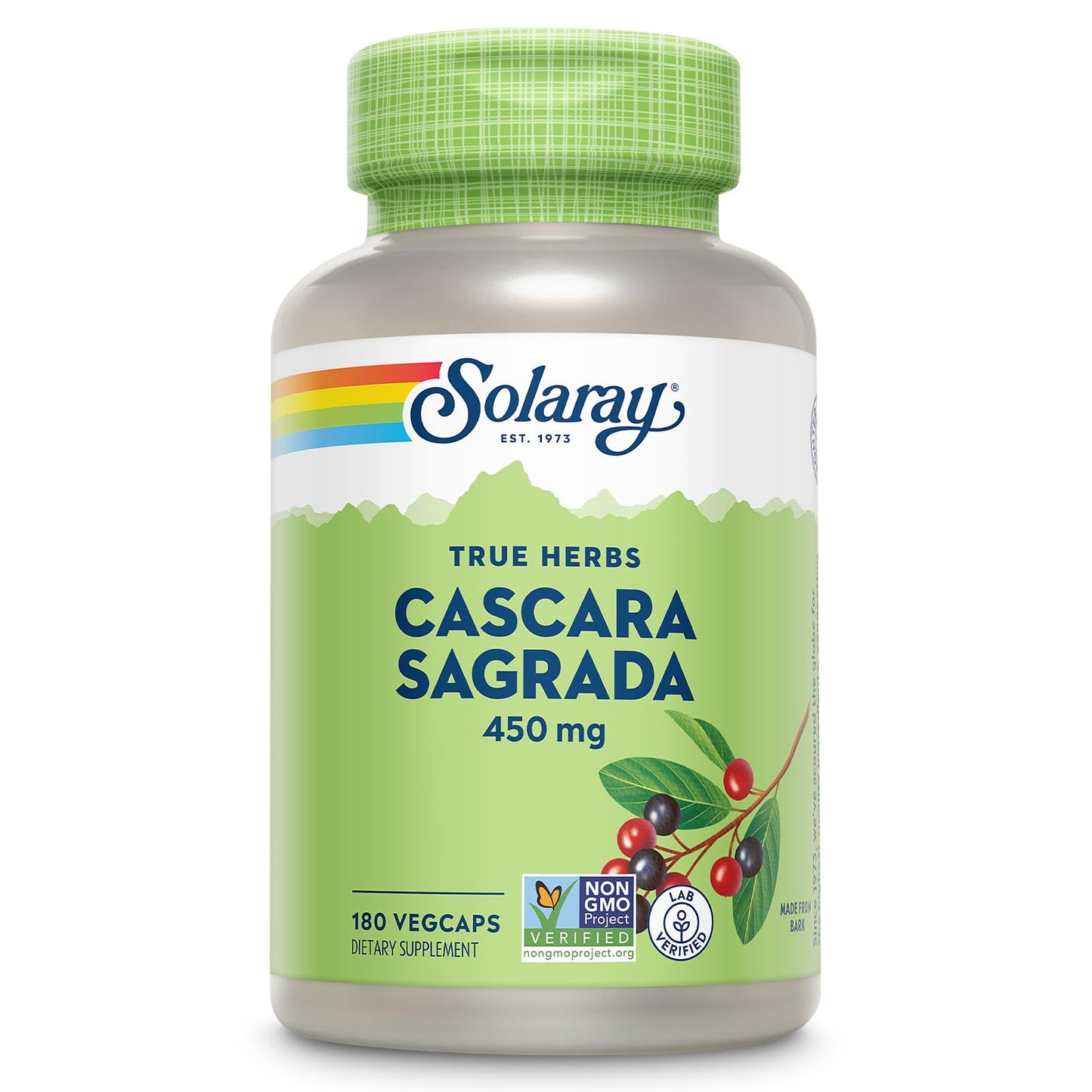 Cascara Sagrada 450mg 100ct