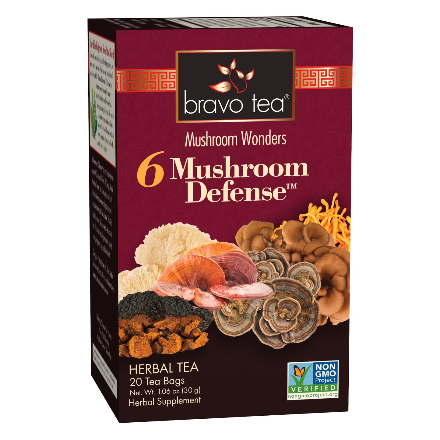 6 Mushroom Defense Herbal Tea 20ct