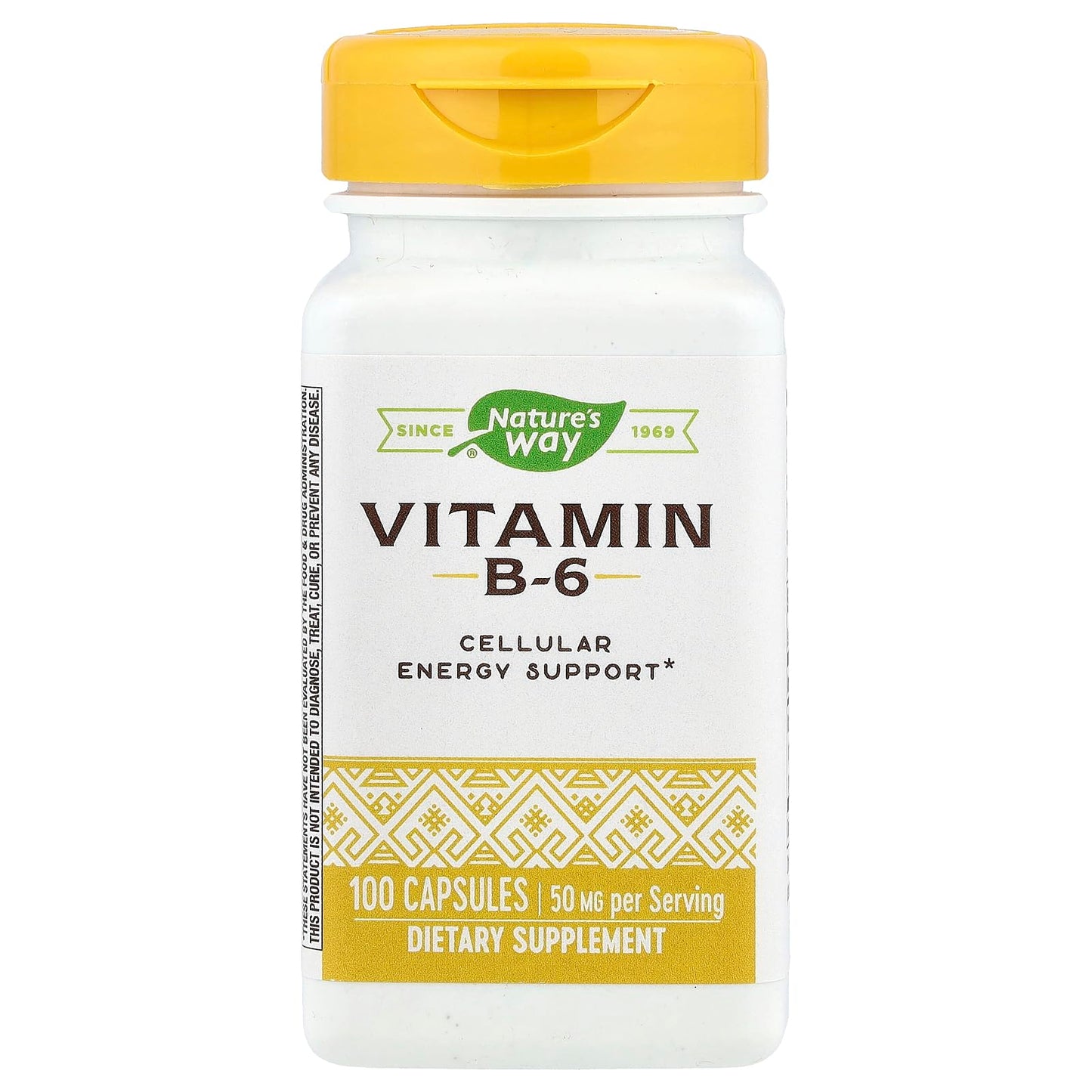 Vitamin B6 50mg 100ct