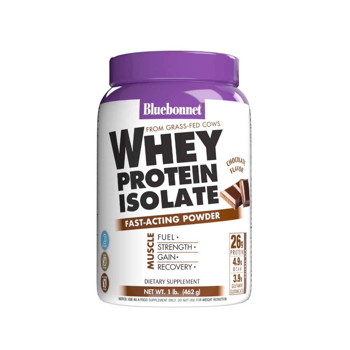 Whey Protein Isolate Chocolate 1lb
