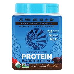 Sunwarrior Protein Warrior Blend Chocolate 375g 15srv