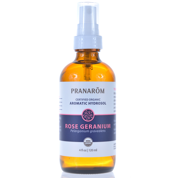 Organic Rose Geranium Hydrosol 120ml