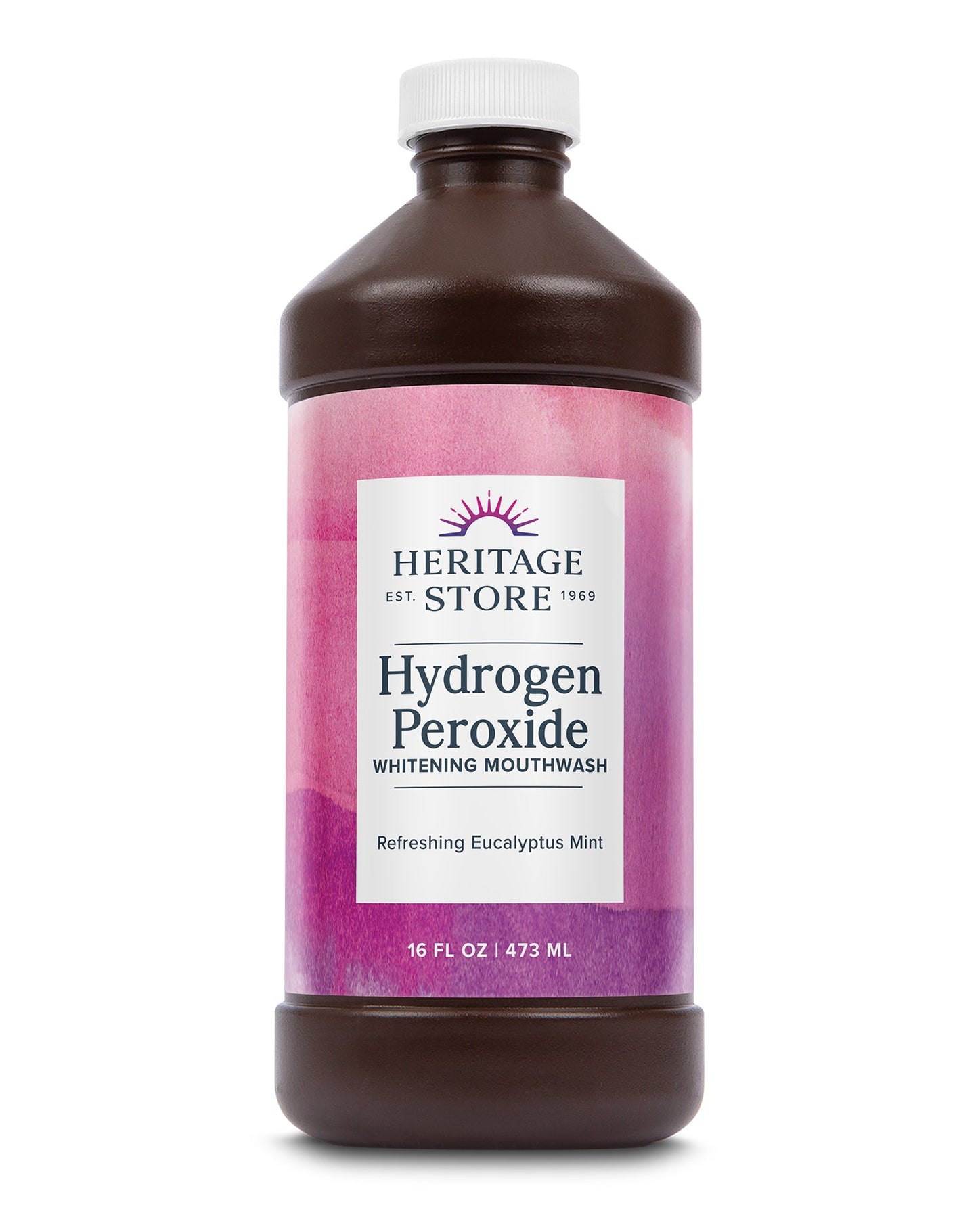 Hydrogen Peroxide Menthol Mouthwash + Whitening 16oz