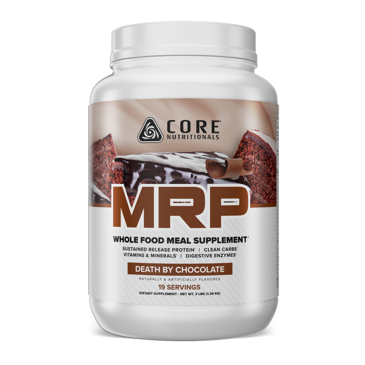 MRP Double Chocolate Oatmeal Cookie 3lb 20srv
