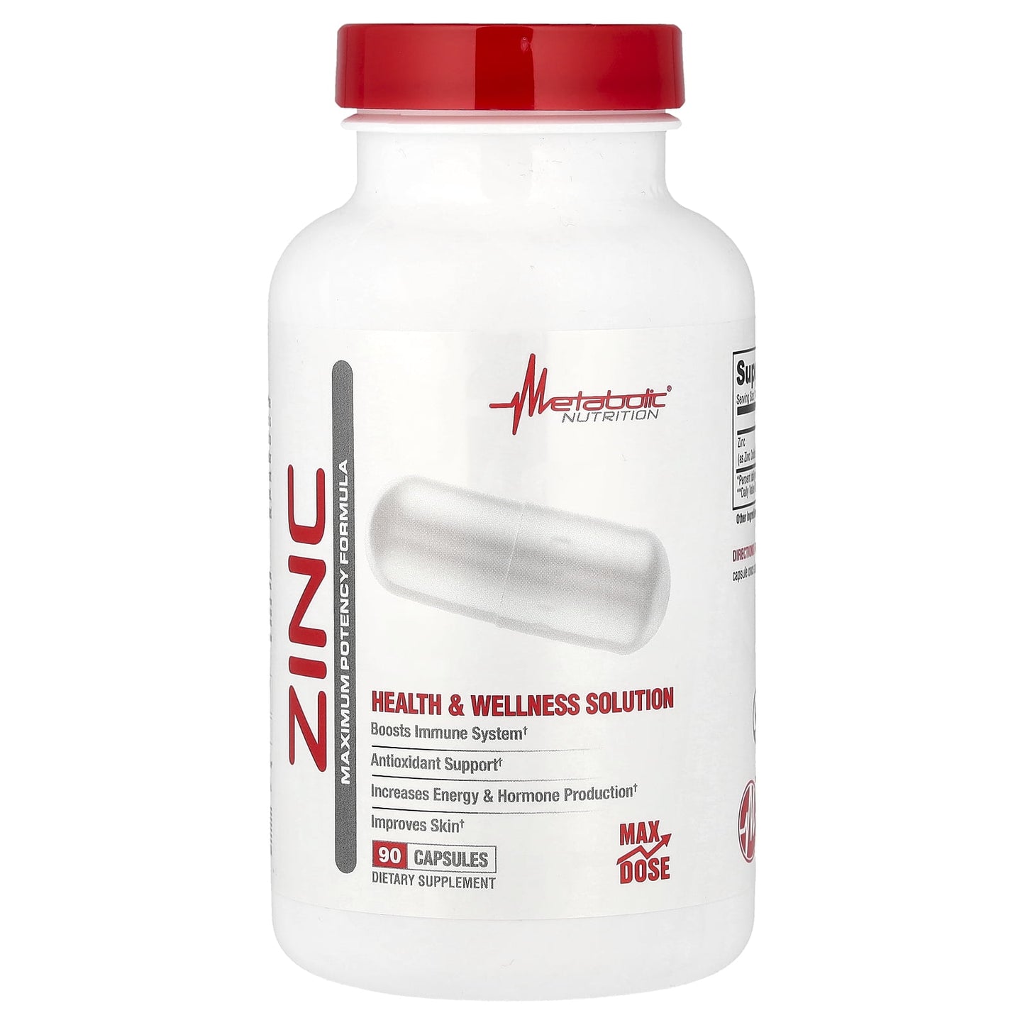 Zinc 75mg 90ct