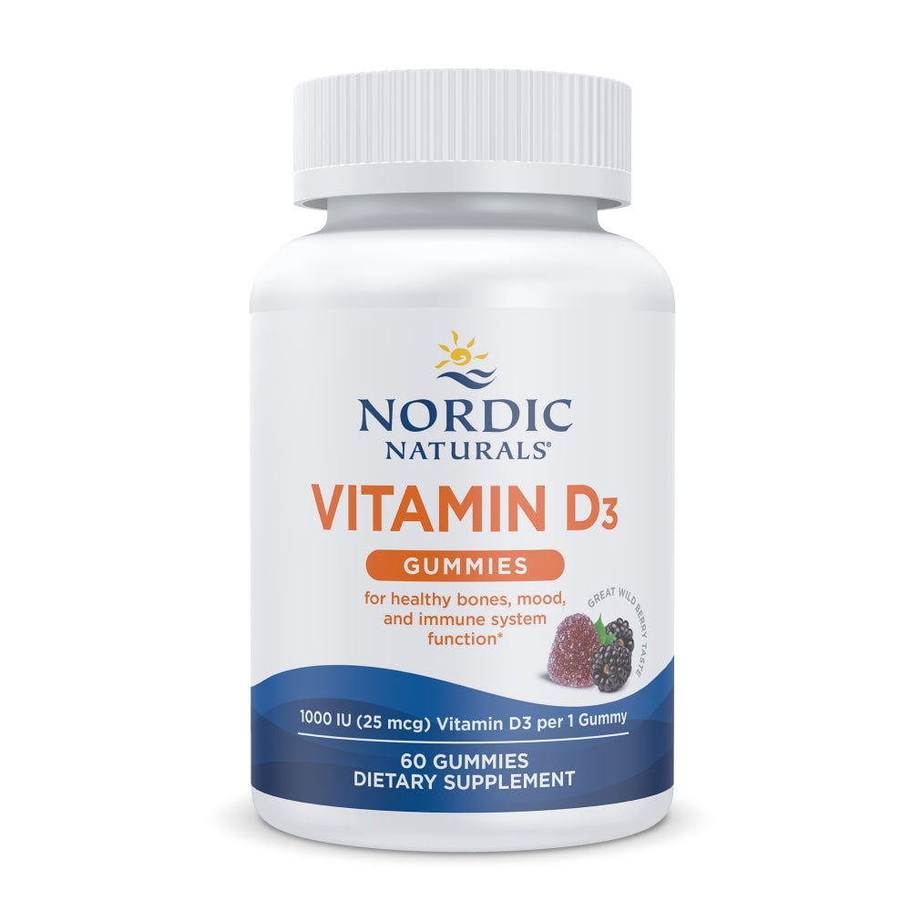 Vitamin D3 Gummies Wild Berry 1000IU 60ct