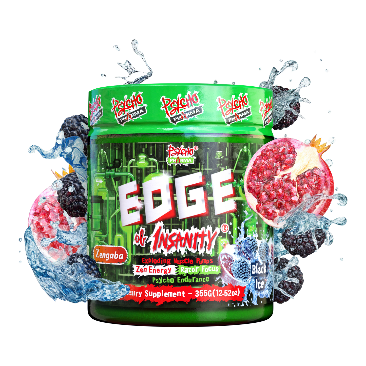 Edge Of Insanity Pre- Workout Black Ice
