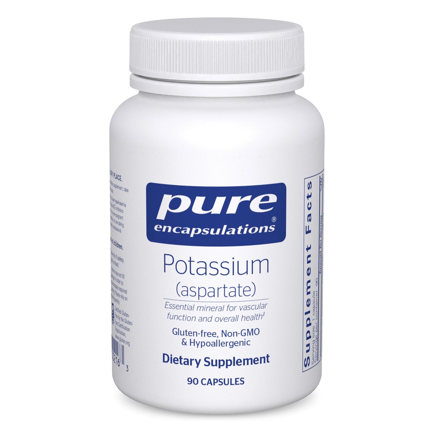Potassium Aspartate 99mg 90ct