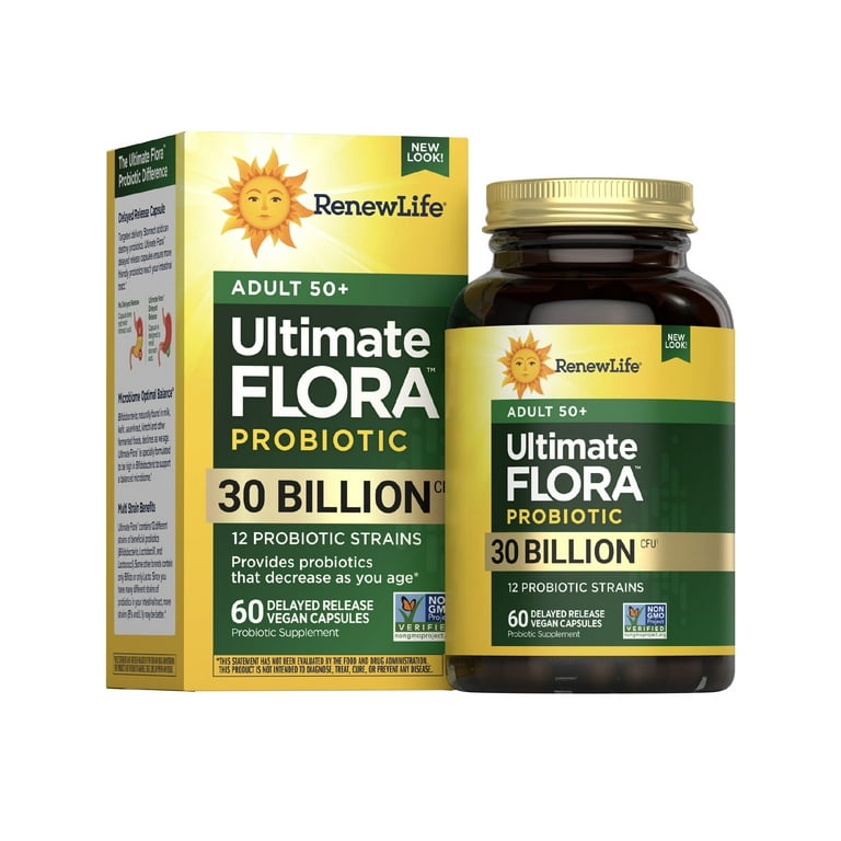 Ultimate Flora Adult 50+ 30billion 60ct