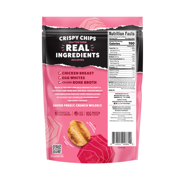 Wilde Himalayan Pink Salt Protein Chips