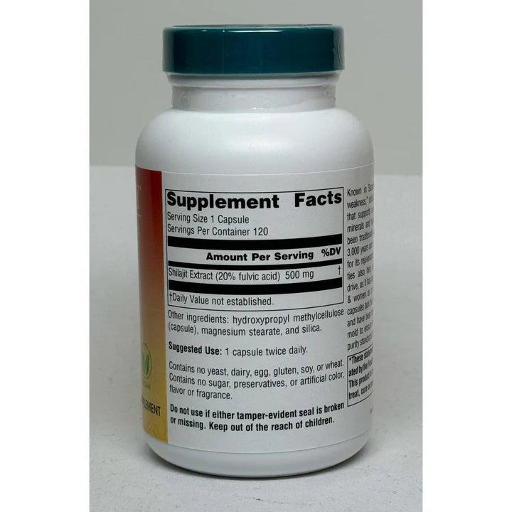 Shilajit Extract 500mg 60ct