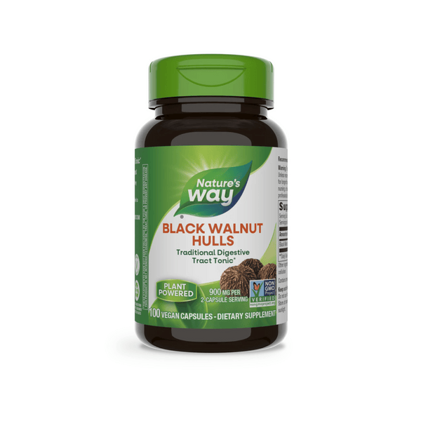 Black Walnut Hulls 900mg 100ct