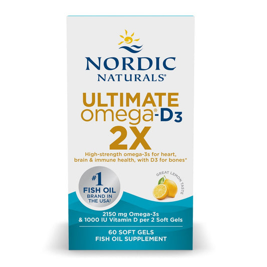 Ultimate 2x With D3 60 Softgel