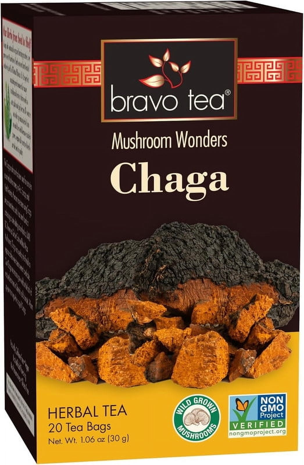 Turkey Tail Mushroom Herbal Tea 20ct