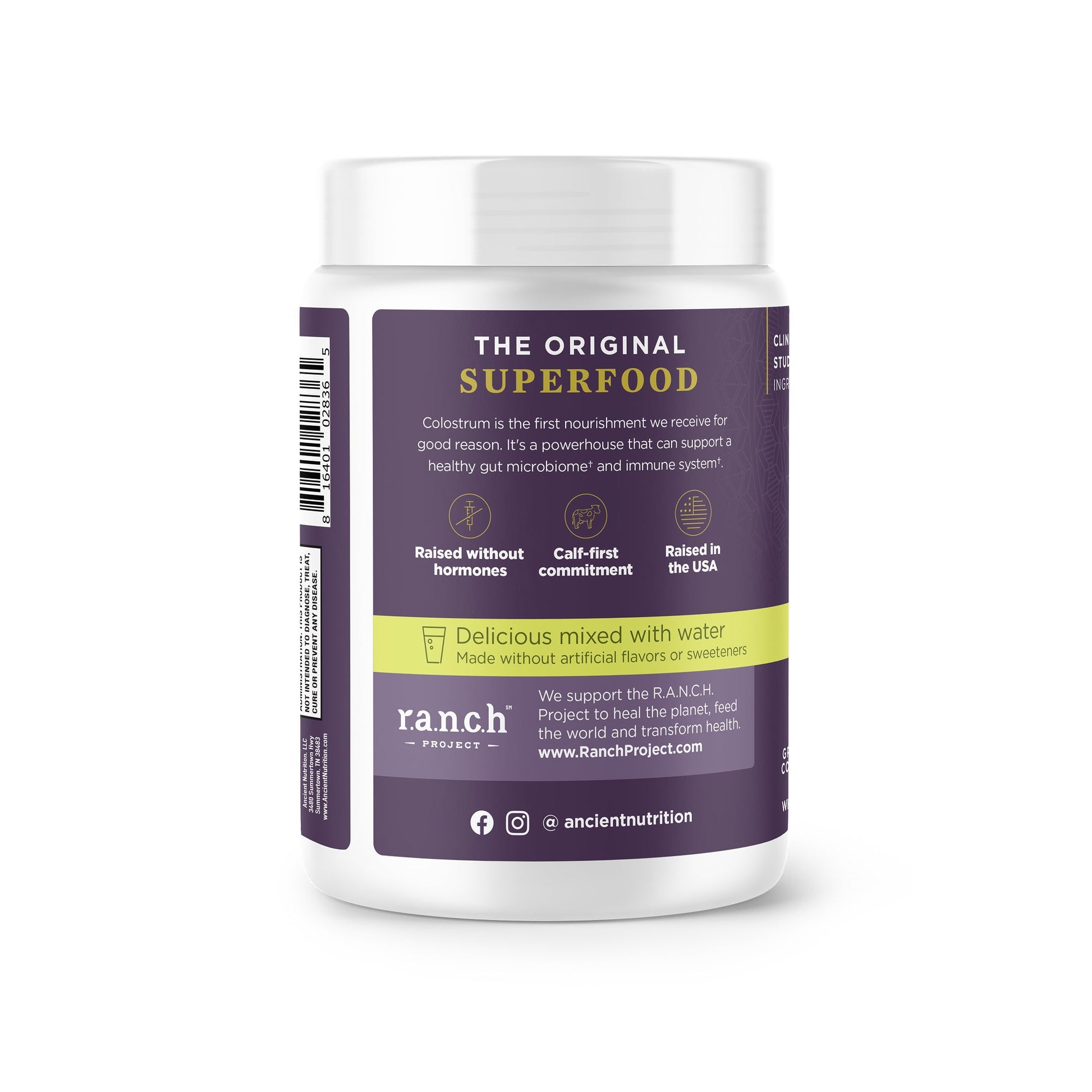Colostrum w/Probiotics Lemon Bar 60srvgs