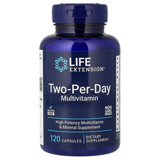 Two-Per-Day Multivitamin 120 Capsules