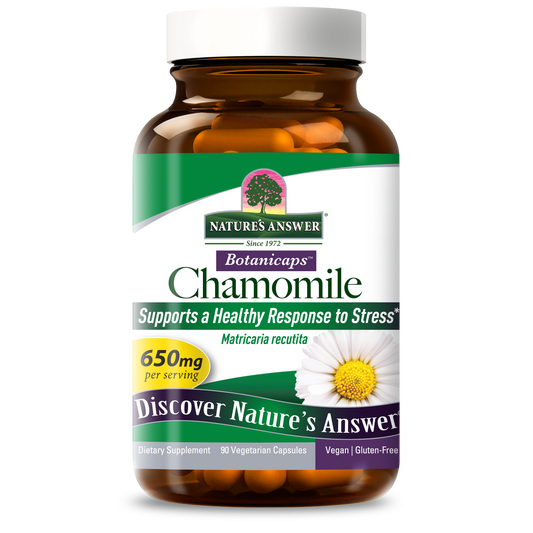 Chamomile Flower 650mg 90ct