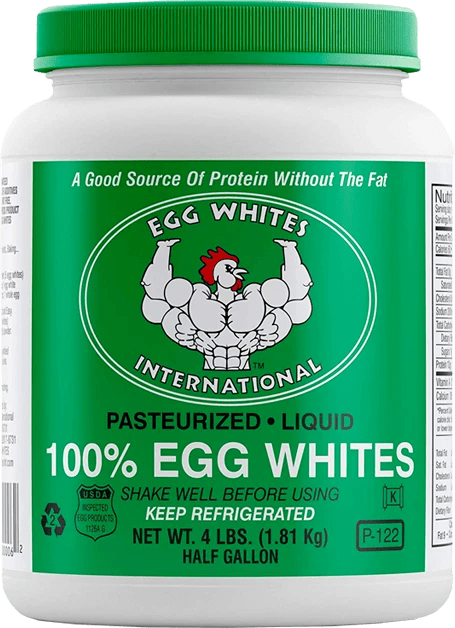 Pure Egg Whites Protein 1\2 Gallon