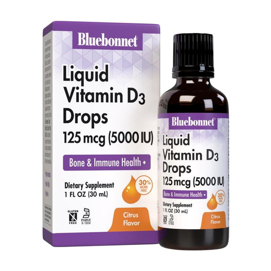 Liquid Vitamin D3 1oz 5000IU 900srv Lanolin Source