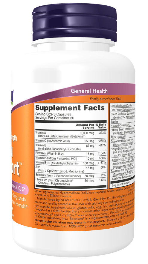 Clinical Strength Ocu Support 90ct 30srv
