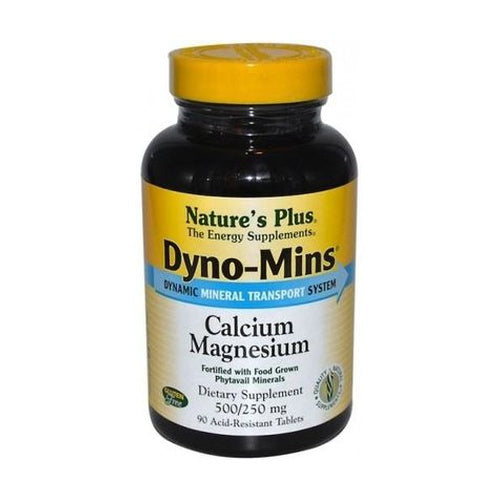 Dyno-Mins Calcium Magnesium 500/250mg 90ct 45srv