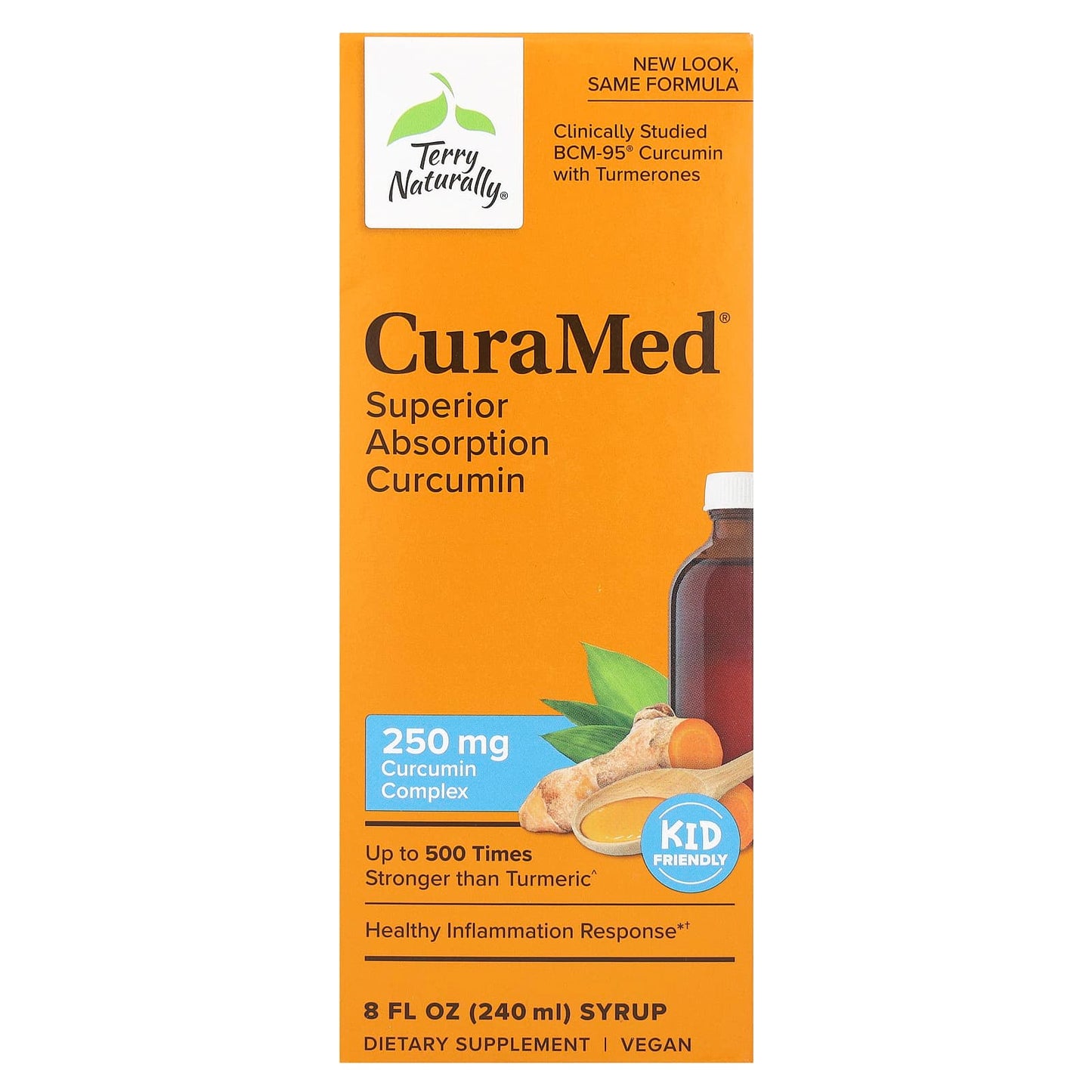 Curamed Syrup 250mg 8fl oz 48srv