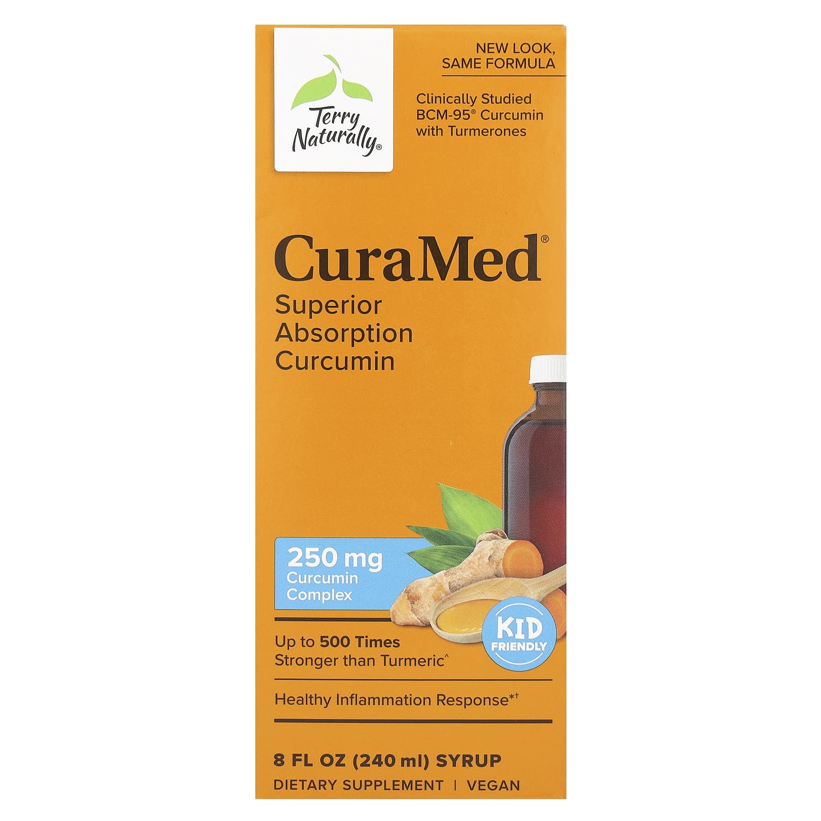 Curamed Syrup 250mg 8fl oz 48srv