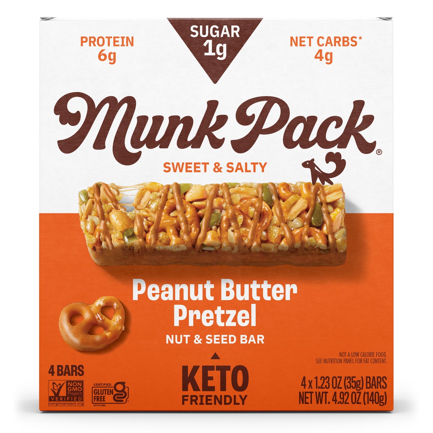 Keto Nut & Seed Peanut Butter Pretzel