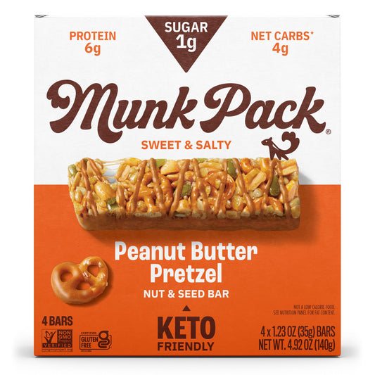Keto Nut & Seed Peanut Butter Pretzel