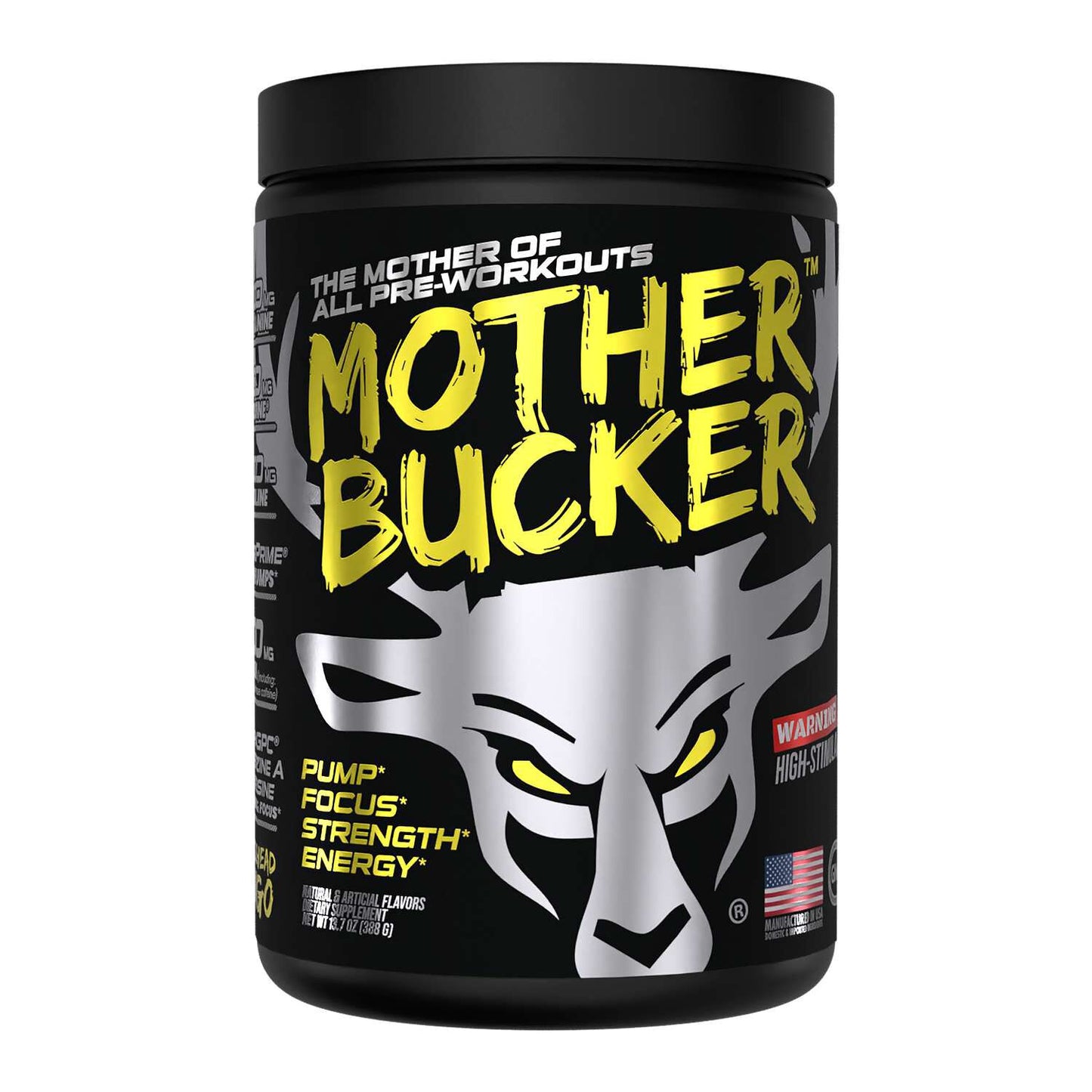 MotherBucker™ Hi-Stim Pre Musclehead Mango