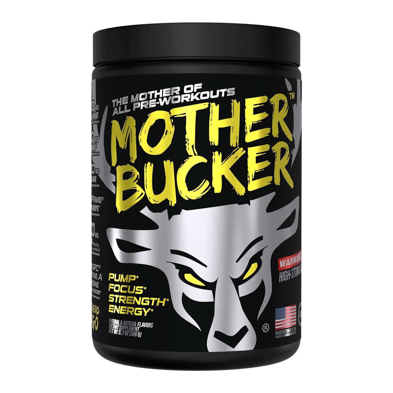 MotherBucker™ Hi-Stim Pre Musclehead Mango