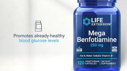 Mega Benfotiamine 250mg 120ct