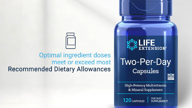 Two-Per-Day Multivitamin 120 Tablets