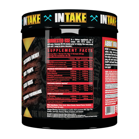 Intake All-In-One Preworkout Fruit Kaboom