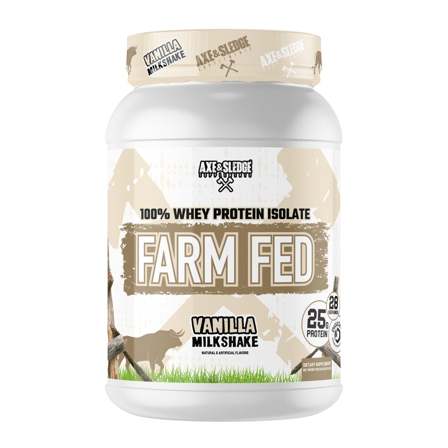 Farm Fed Vanilla Milkshake 28srvgs