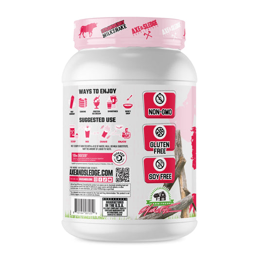 Farm Fed Strawberry Ice Cream 28srvgs