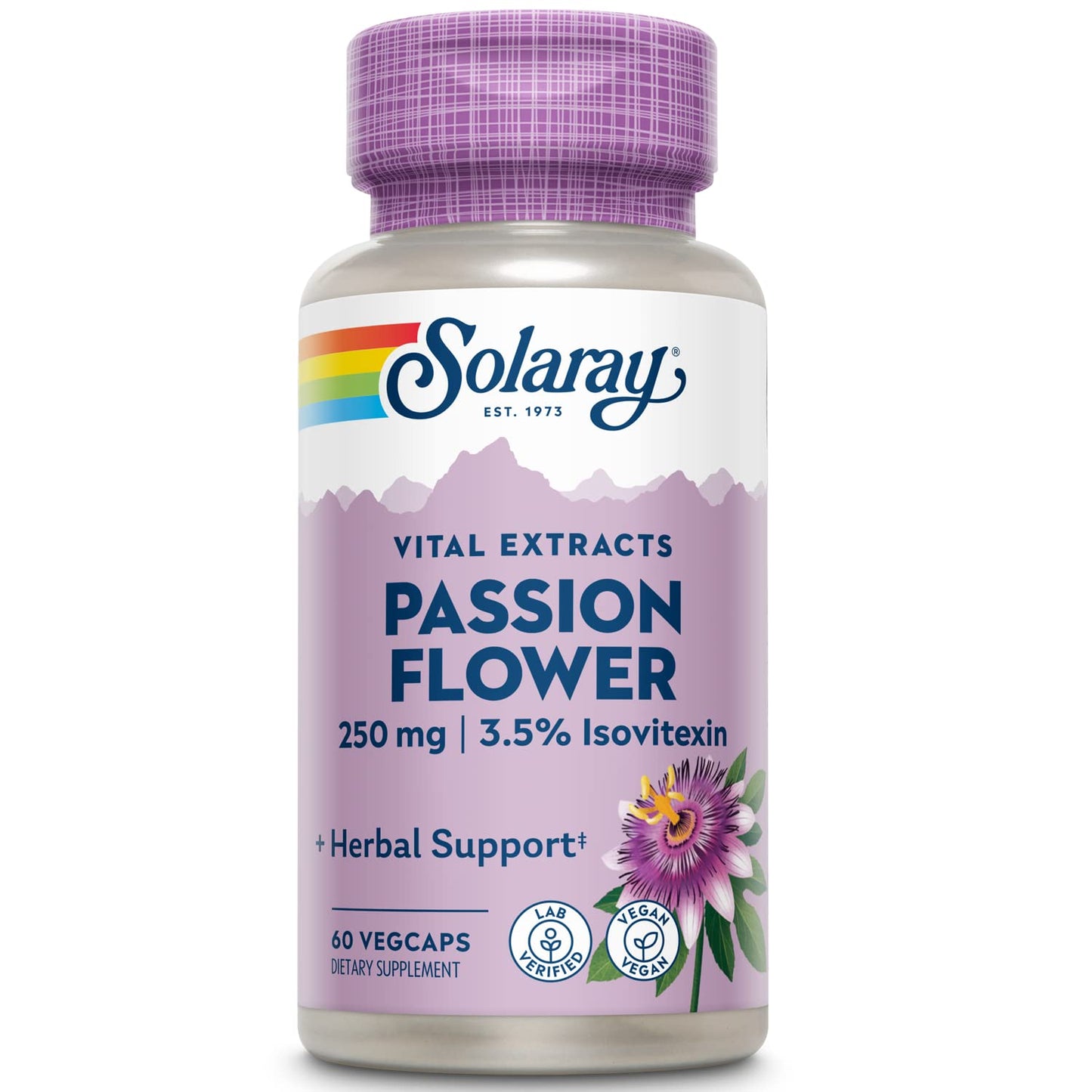 Passion Flower Extract 250mg 60ct