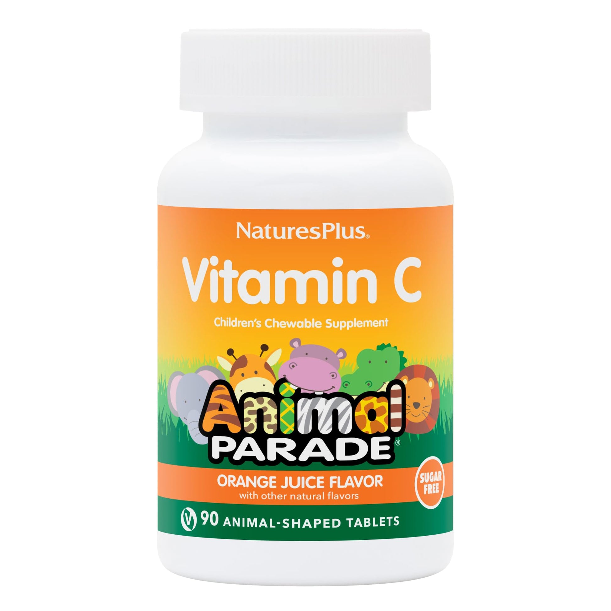 Animal Parade Vitamin C Chewable Sugar Free 90ct