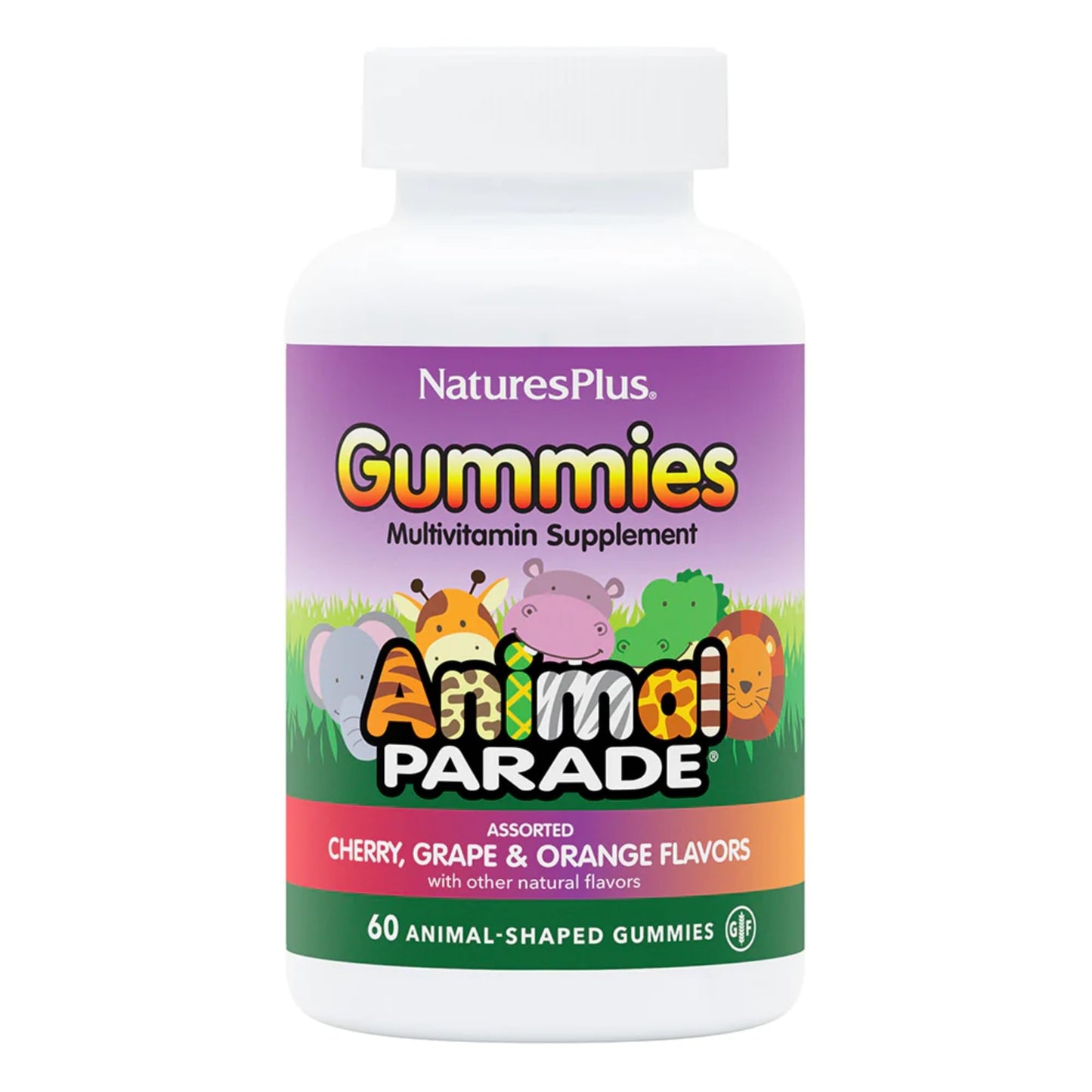 Natures Plus Multivitamin Gummies Animal Parade 30 Srv