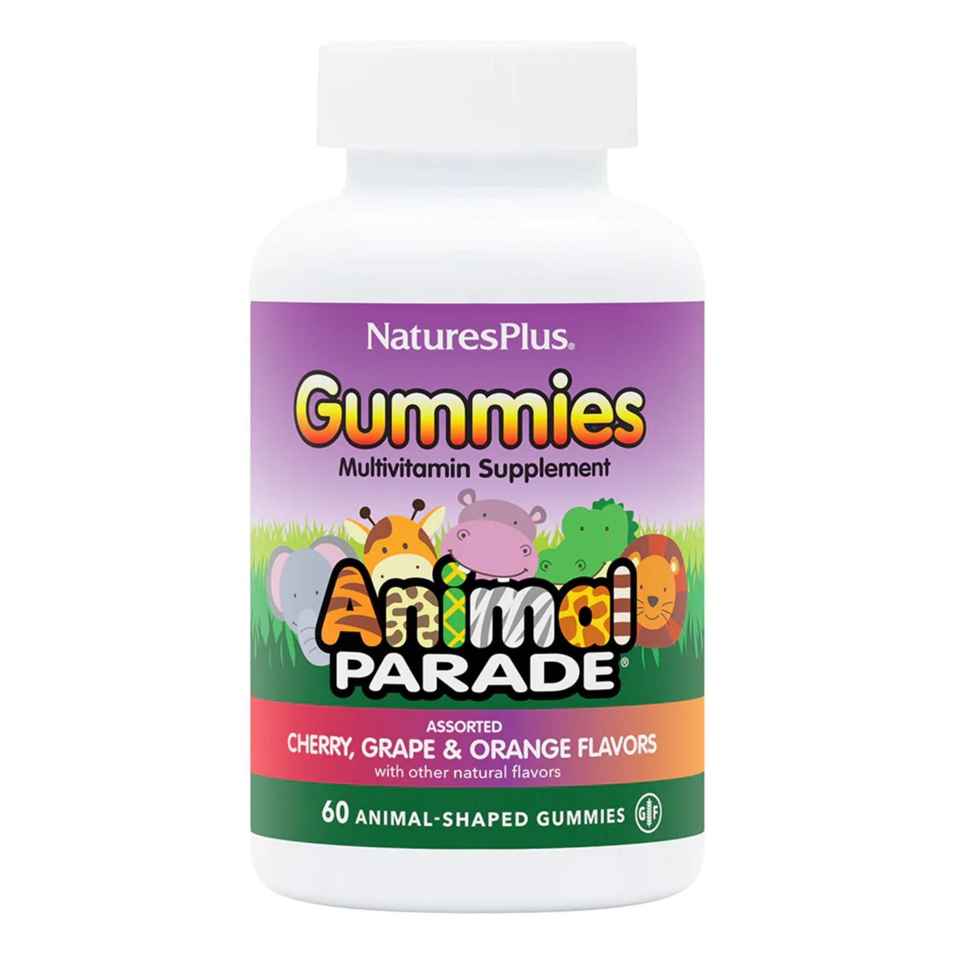 Natures Plus Multivitamin Gummies Animal Parade 30 Srv