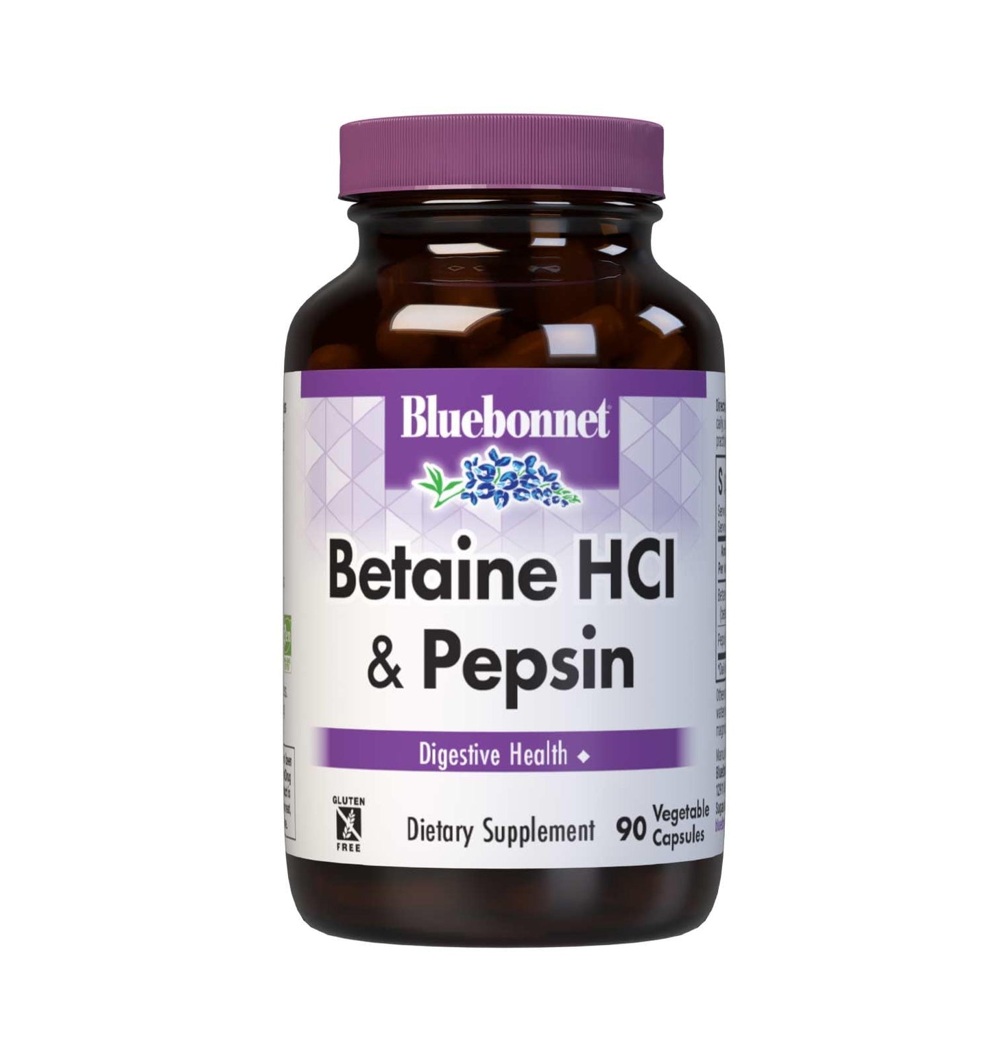 Betaine HCl Plus Pepsin 650/130mg 90ct