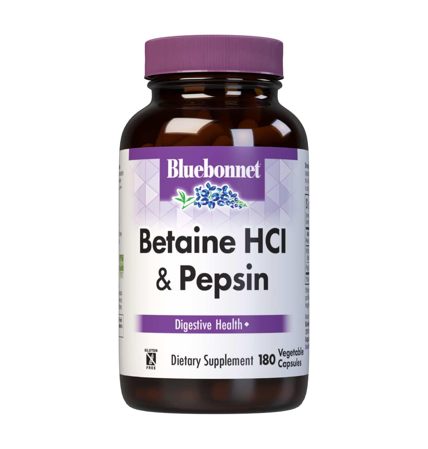 Betaine HCl Plus Pepsin 650/130mg 180ct