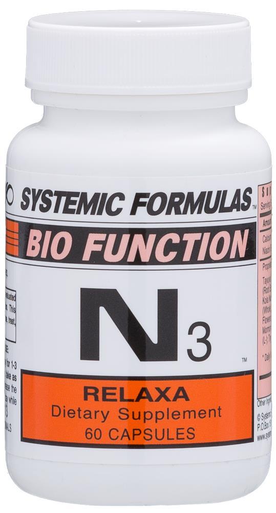 Bio Function N3 Relaxa 60ct