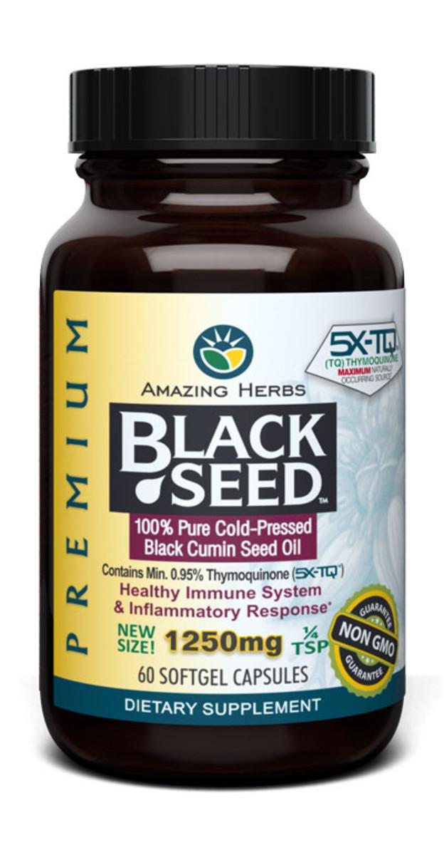 Black Seed Oil 1250mg 60ct