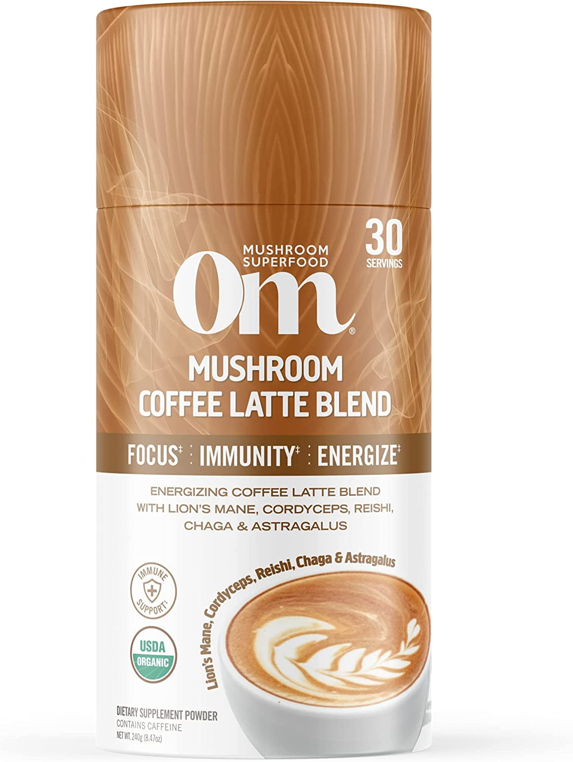 Mushroom Coffee Latte 240g 30 servings