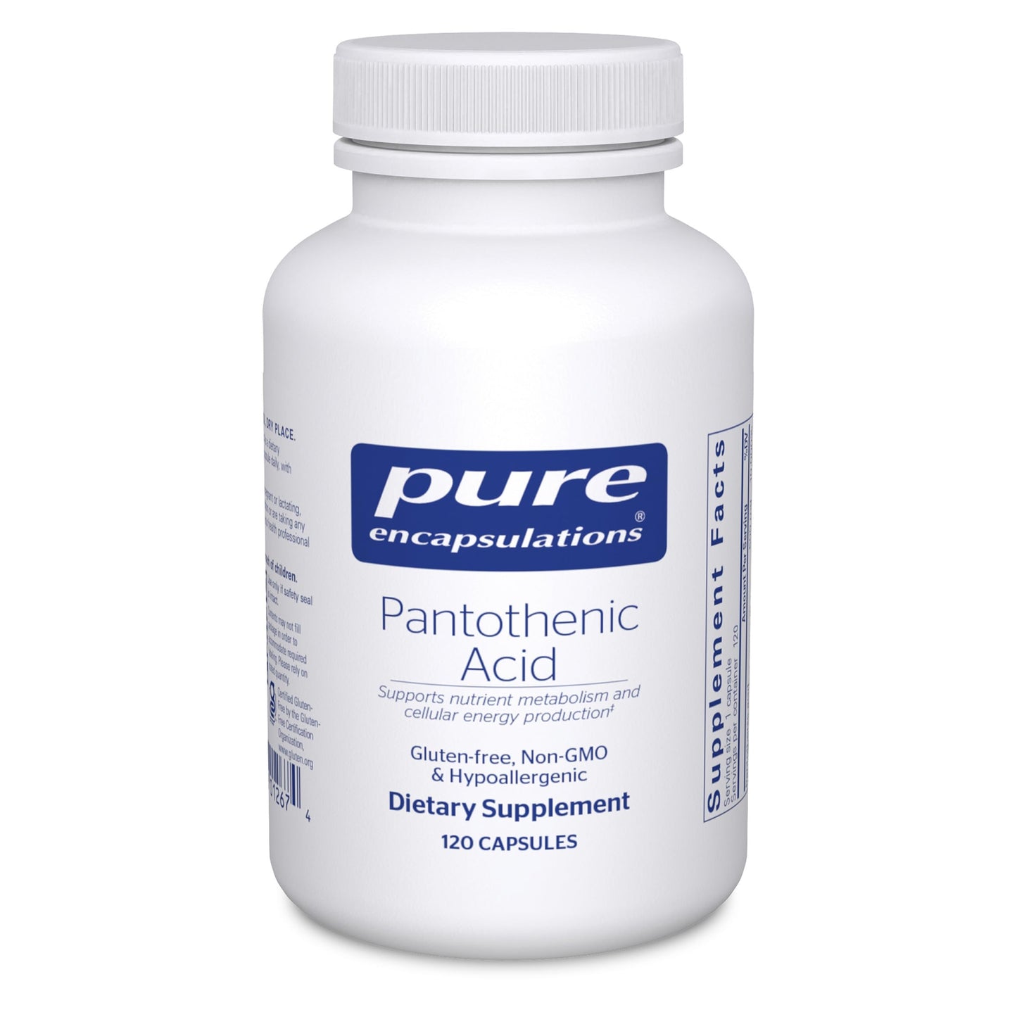 Pantothenic Acid 120ct